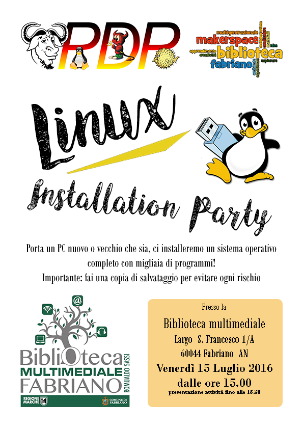 LinuxInstallationParty-201607