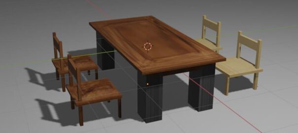 Il nostro primo tavolino in legno